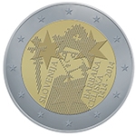 2 EUR  - priložnostni kovanec