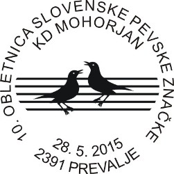 10.obletnica Slovenske pevske značke KD Mohorjan